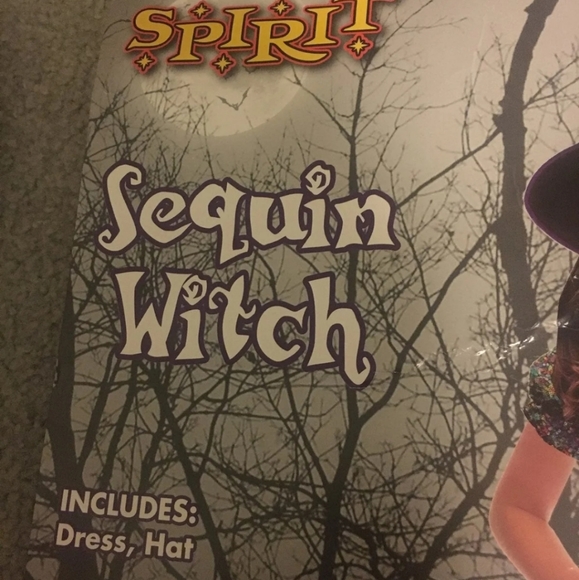 Sequin witch costume - Picture 4 of 5